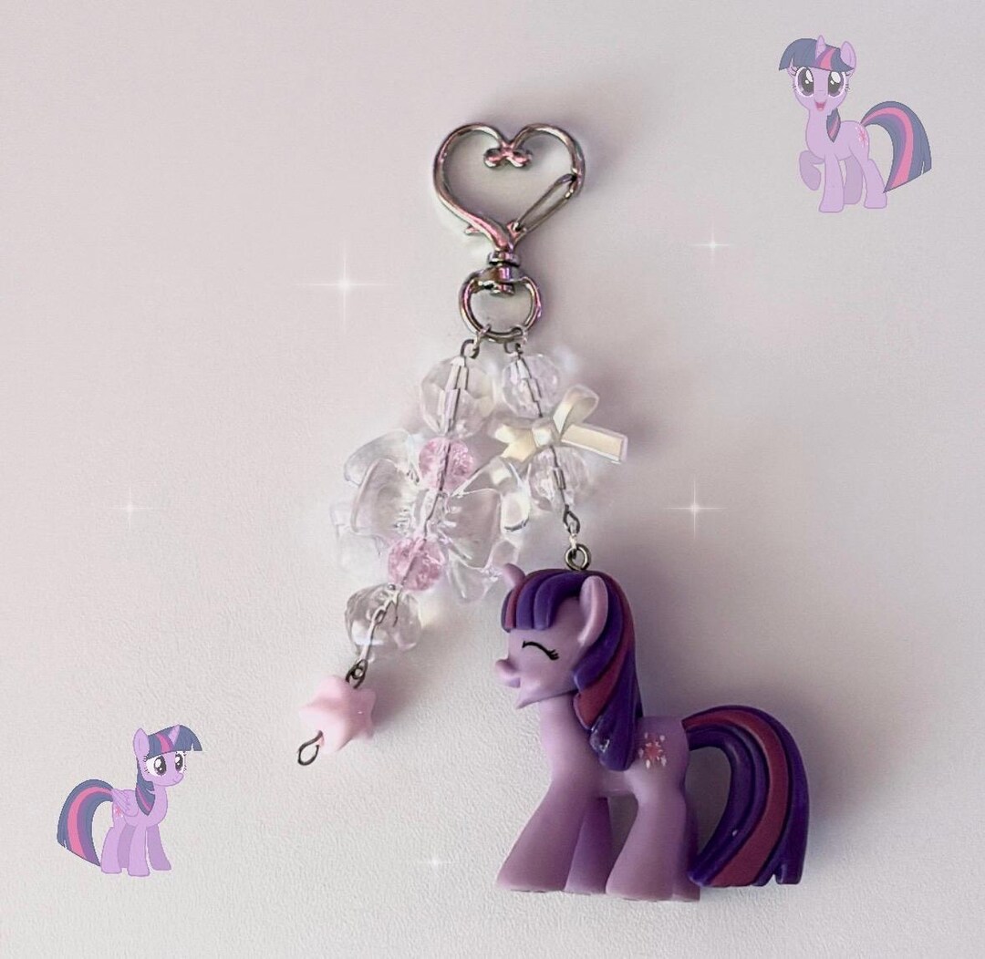 Twilight Sparkle Keychain My Little Pony Pendant MLP Blind Bag