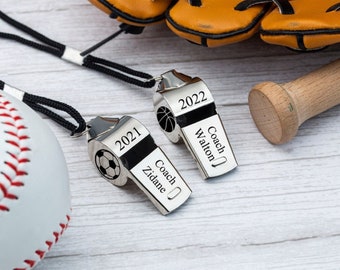 Personalized Whistle,Coach Whistle,Gift For Coach,Sport Coach Gifts,Custom Whistle,Trainer Gifts,Groomsman Gift,Anniversary Gifts