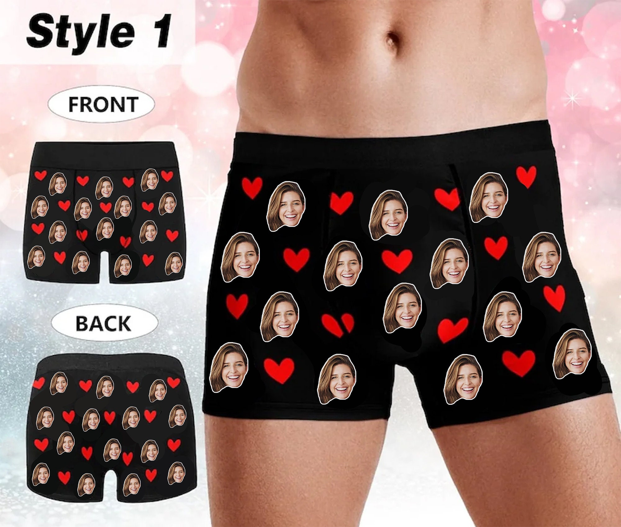 Discover Custom Boxers Briefs Face, Personalised Groom Boxers, Personalized Wedding Boxer