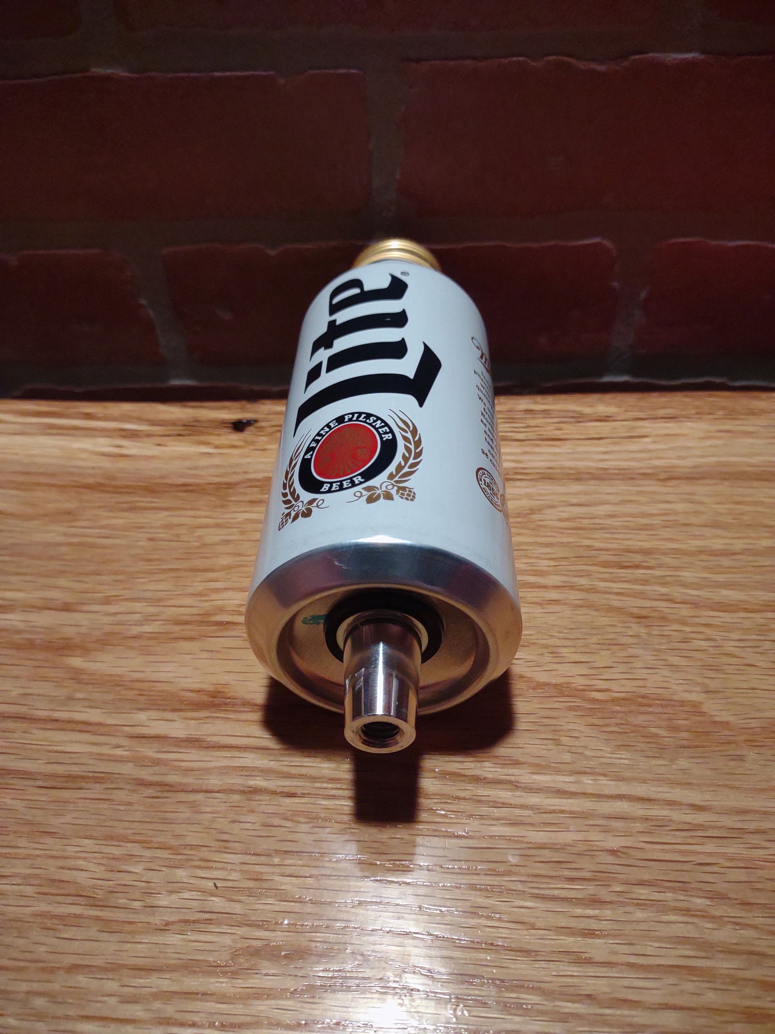 Custom Miller Lite Aluminum Beer Bottle Tap Handle. Kegerator. Etsy