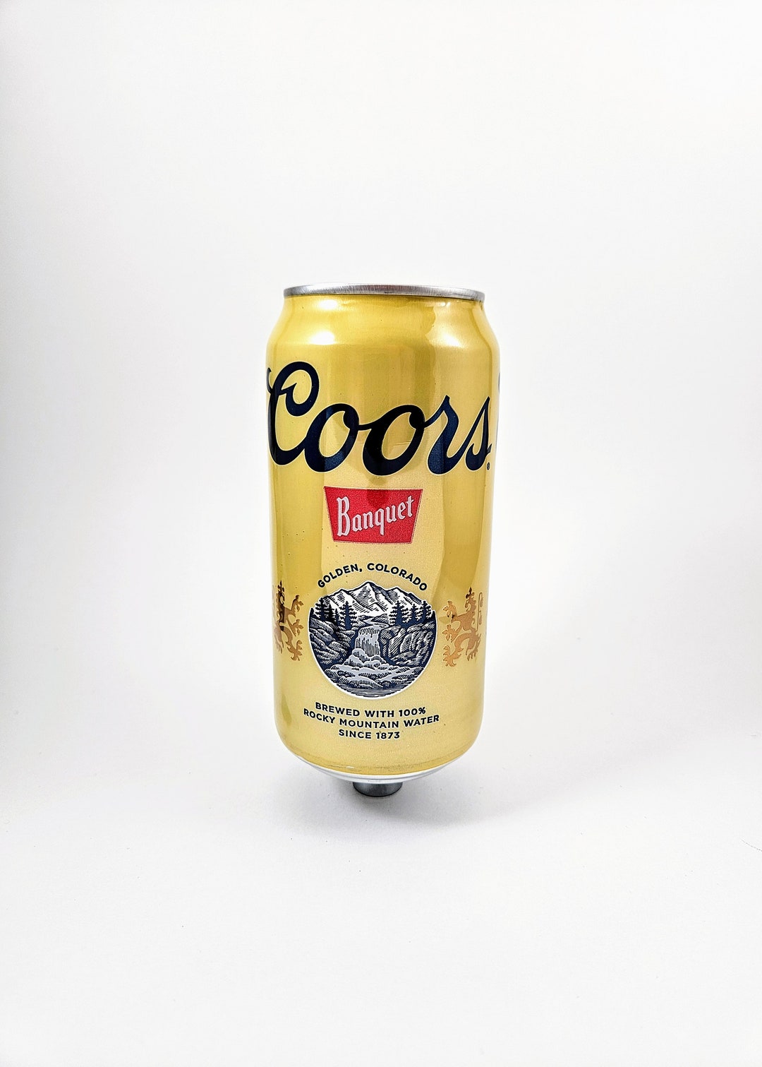 Coors Original Banquet Beer Tap Handle. Hardened Epoxy Coated 12 Oz Can Kegerator Handle