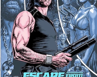 T-shirt du film Escape From New York - T-shirt graphique de style vintage