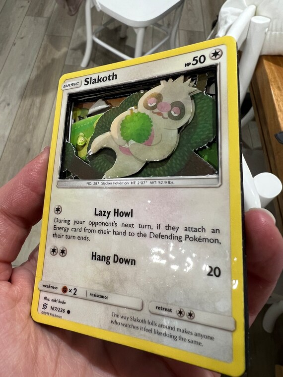 slakoth pokemon card value Platinum Edition Common RarityCommon Hit Points70 HP Formnull Slakoth 129 SWSH07 Evolving Skies