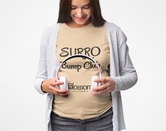 Surro Bump Club Tee | Blossom California maternity shirt