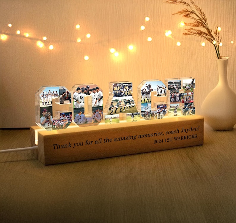 Baseball coach gift - Etsy