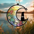 Personalized Loss Of Dog Sympathy Gift, Custom Dog Memorial Suncatcher, Dog Memorial Gift, Loss of Dog Gift, Dog Remembrance Gift