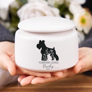 Personalized Dog Memorial Urn, Pet Memorial Gift, Urn For Dog, Pet Fur Memorial Keepsake, Dog Loss Sympathy Gift, Gift For Dog Mom