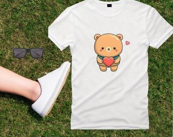 Beary In Love With You, Camicia di San Valentino, Regalo di San Valentino per gli uomini, Regalo di San Valentino per le donne, Maglietta di San Valentino carina
