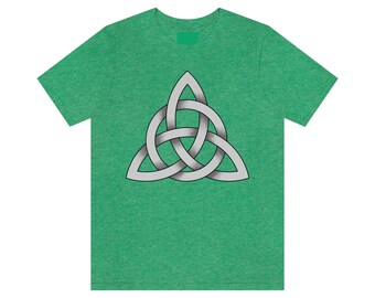 Celtic Knot T-Shirt Unisex Short Sleeve Tee Trinity Triquetra