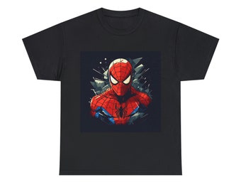 Spiderman Unisex Heavy Cotton Tee