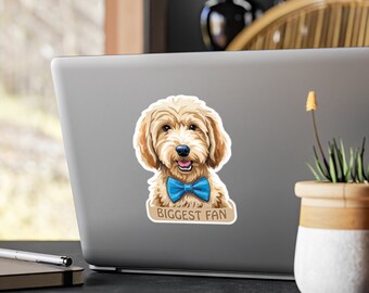 Personligt klistermärke med din hunds porträtt, foto till teckning Anpassningsbar laptop vinyldekal hundfotoklistermärken, vattentätt husdjursporträtt