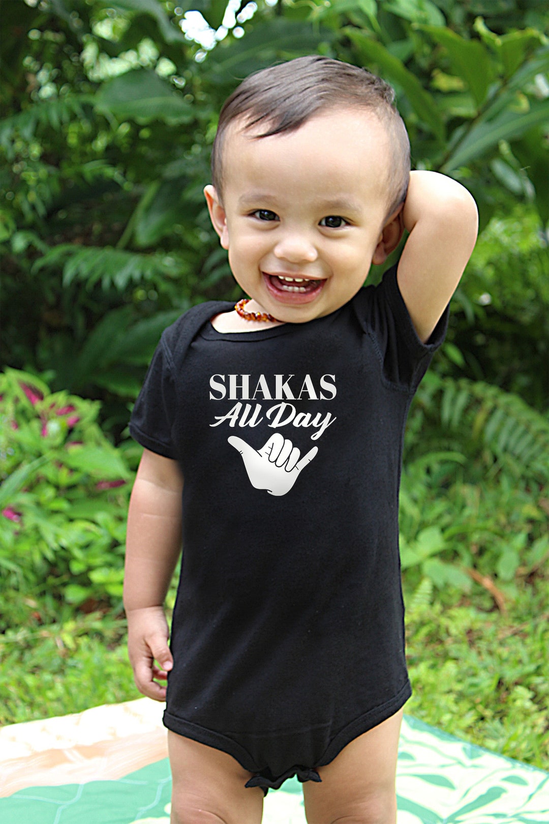 Hawaii Baby Onesie/shirt SHAKAS ALL DAY Kids and Baby Etsy