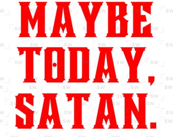 Forse oggi Satana - sublimazione PNG