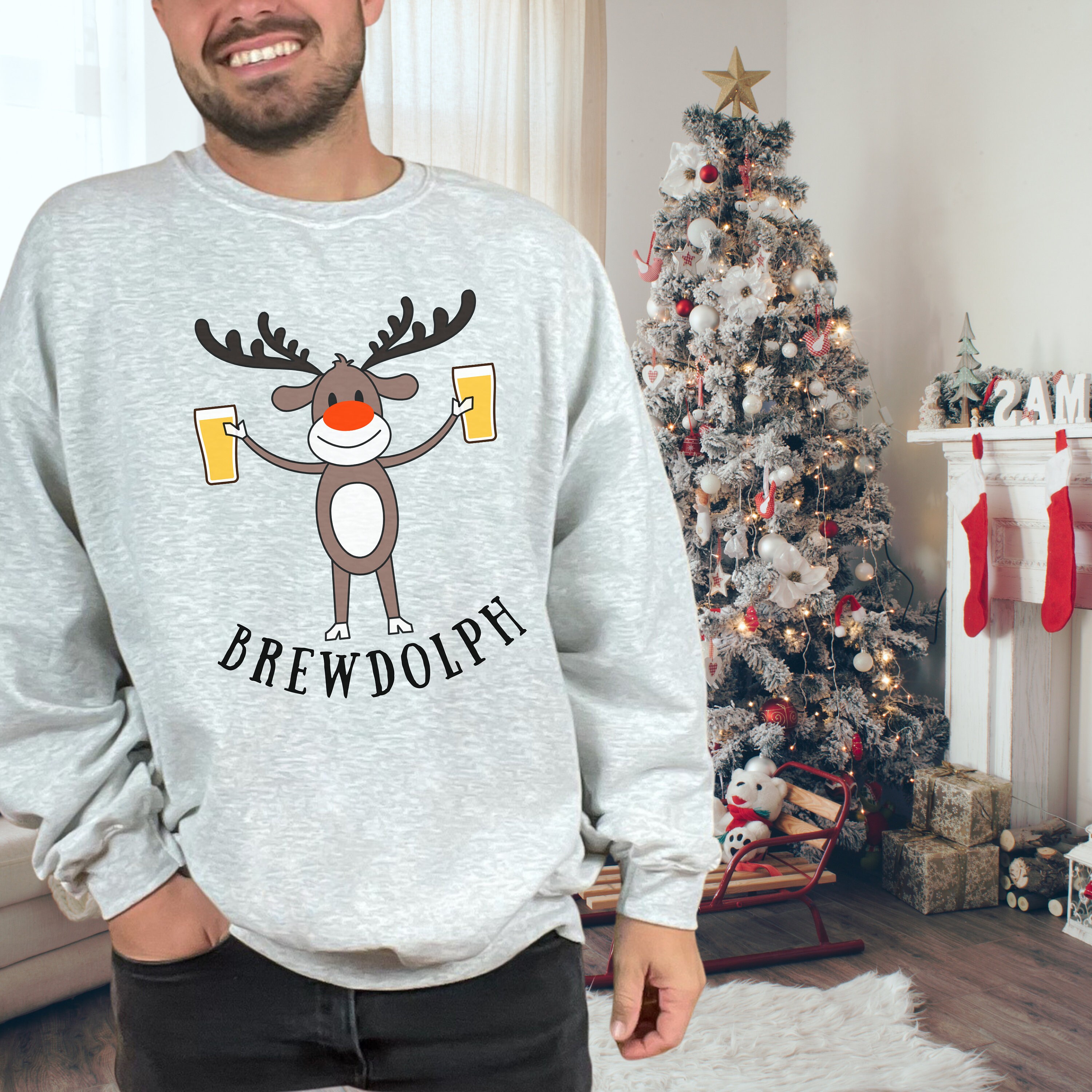 Brewdolph christmas cheap sweater