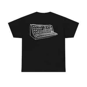 MS-20 Synthesizer Sketch Unisex Heavy Cotton Tee