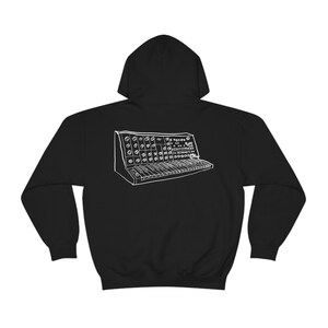 MS-20 Synthesizer sketch Unisex Heavy Blend Hooded Sweatshirt