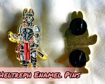 Heltreph Enamel Pins