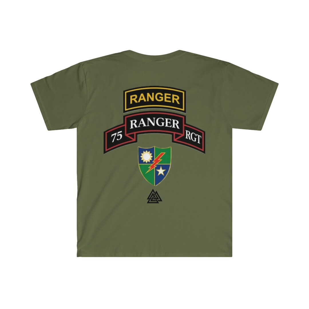 75th Ranger Regiment Shirt Custom-t Military T-shirt Unisex - Etsy