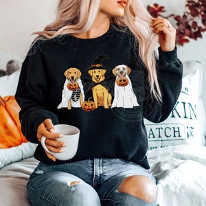 Golden Retriever Ghost Dogs PNG, Halloween Dog Png, Ghost Dog Png ...