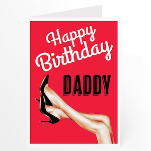 Buon compleanno papà biglietto per marito biglietto di compleanno sexy e cattivo per fidanzato biglietti di compleanno per adulti sporchi per lui regalo BDSM perverso e inappropriato