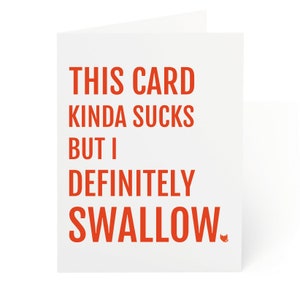Naughty Kinky Card per lui, divertente carta di San Valentino inappropriata, LGBTQ adulto anniversario carta marito fidanzato, carta degli amanti dell&#39;umorismo sfacciato