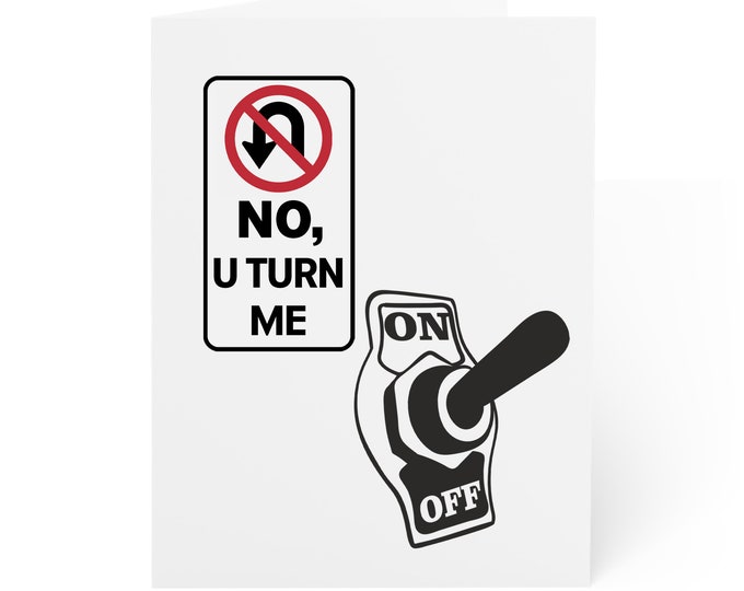 Naughty Suggestive Love Card/ Sexy Love Gift/ Witty Adult Humor/ Unique