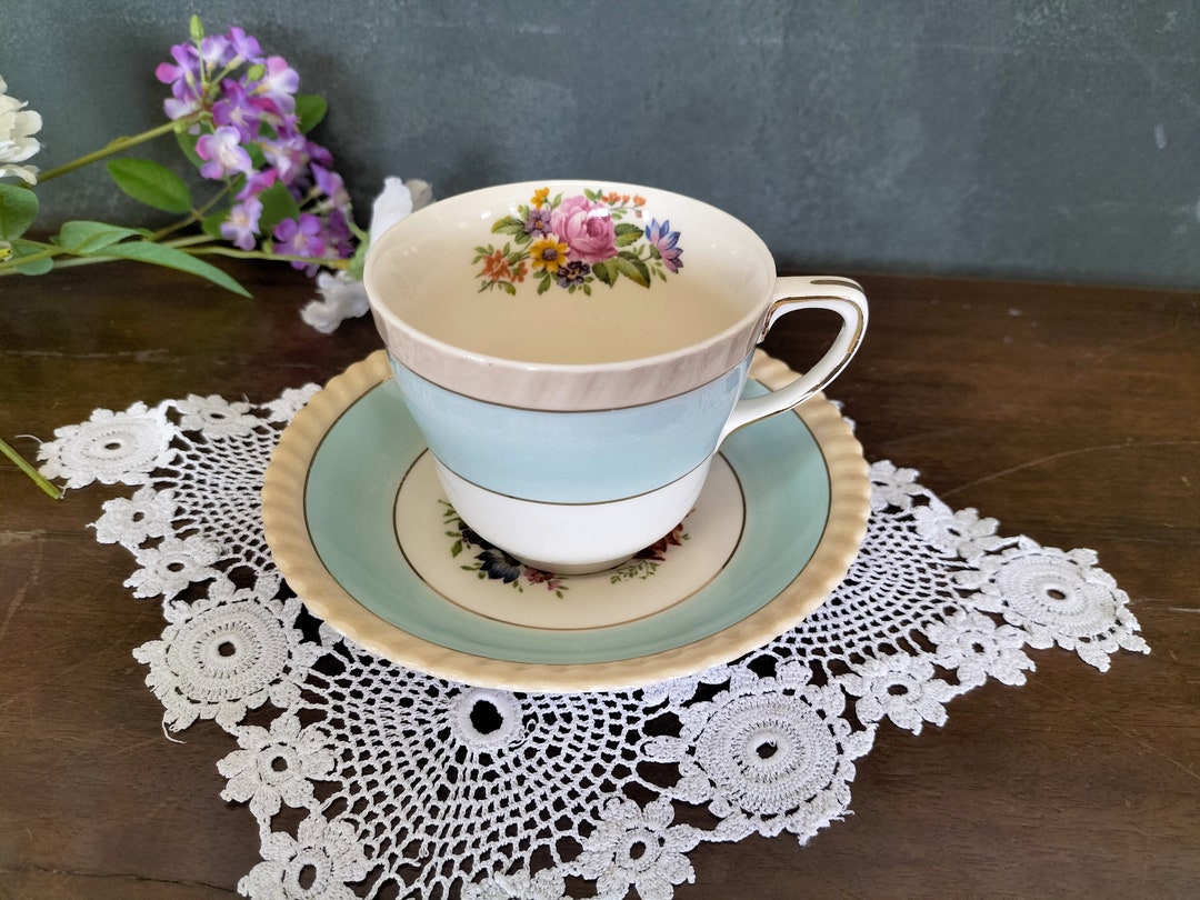 Old English Johnson Bros Teacup and Saucer - Etsy