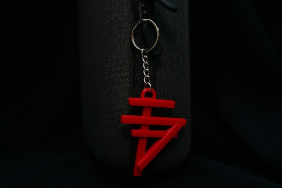 Forbidden SIREN Mana Cross Keychain Charm - Etsy