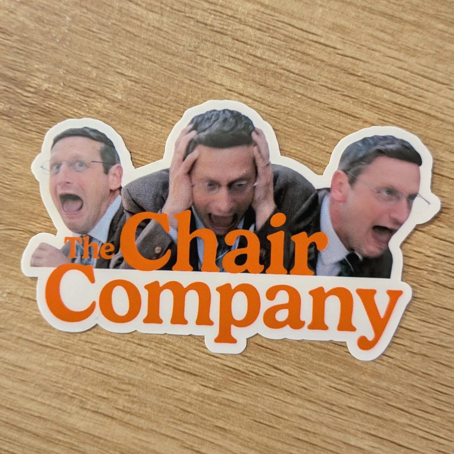 The Chair Company Vinyl Stickers - Etsy
