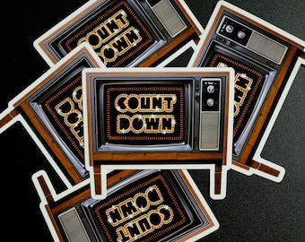 Aussie TV Shows TV Vinyl Stickers