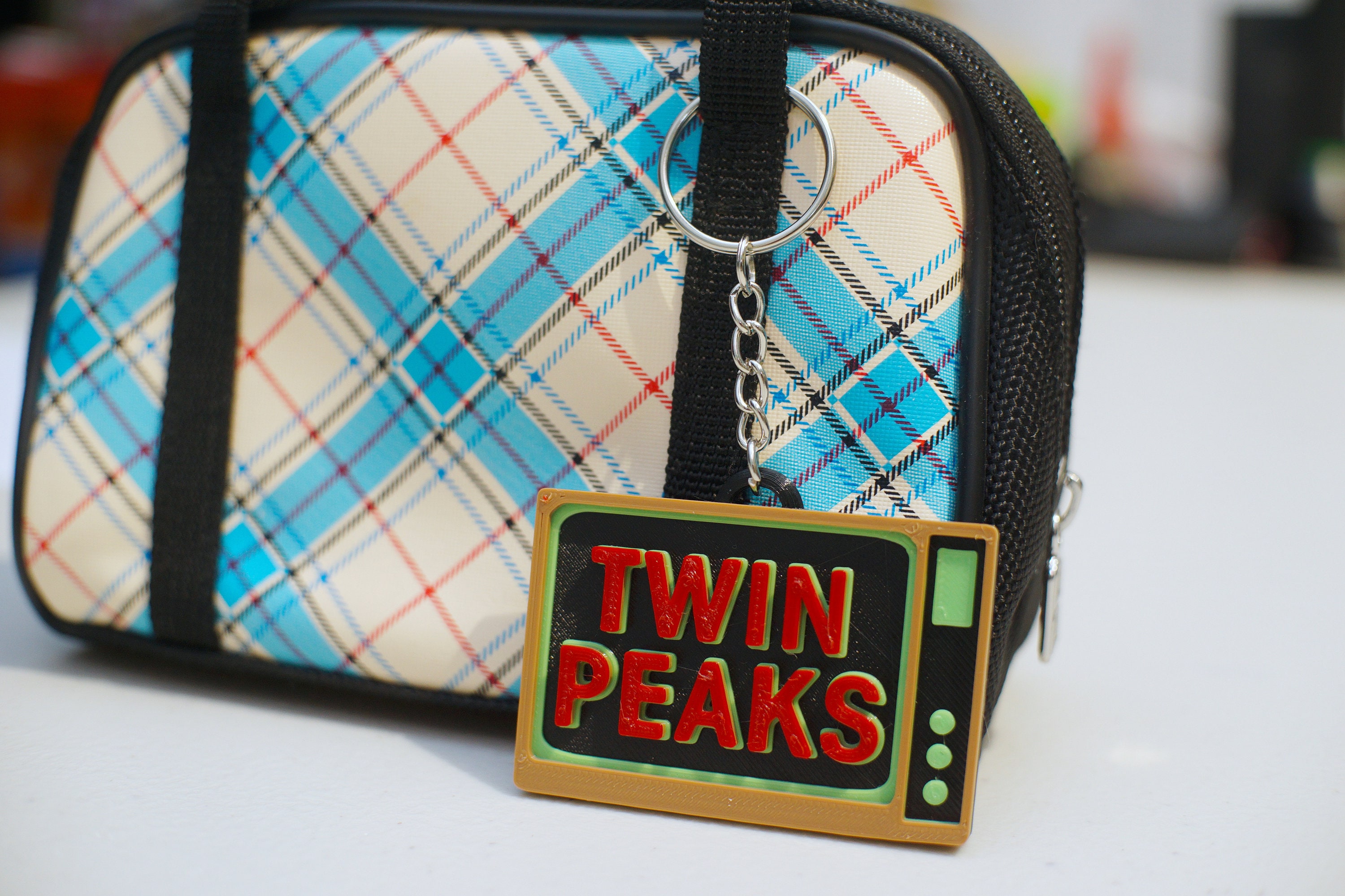 Twin Peaks Keychain Charm [TV Series Charms]