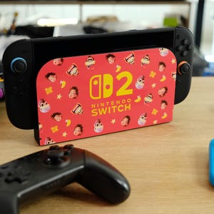 ドンキーコング バナンザ スイッチ2 ドックカバー ビニールステッカー