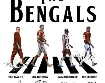 The Bengals Walking Dtf Transfer