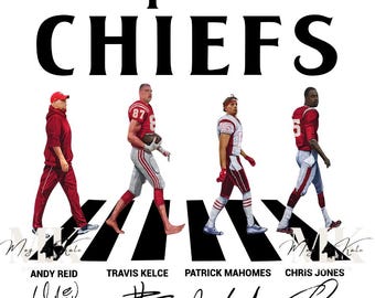 The Chiefs Walking Dtf Transfer