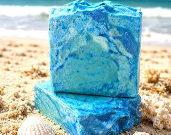 Sea Salt Soap Bar | Coconut Oil, Ocean Fresh, Hydrating Skin Care