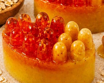 Derma-Rehab-gestörte Haut Ganz natürliche Massage Seife PSORIASIS, AKNE & ECZEMA Relief