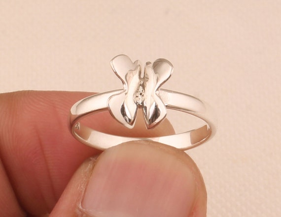 Emmiol Spedizione Gratua 2026 Anello Aperto Con Strass Farfalla Fata Argento ONE SIZE Di Anelli Nel Negozio Online. | EMMIOL - Foto 12