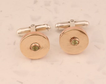 Gemelli Uomo In Argento 925 Con Pietra Di Luna – Avant Gems, Artigianali