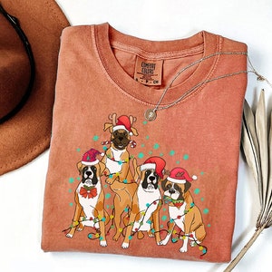 Christmas Boxer Sweatshirt, Christmas Dog Shirt, Boxer Mom Shirt, Christmas Shirt, Boxer Dad Shirt, Dog Mom Sweatshirt, Christmas Gift