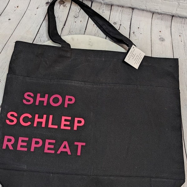 Shop - Schlep - Repeat Reusable Tote Bag