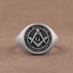 Freemason pinky best sale ring