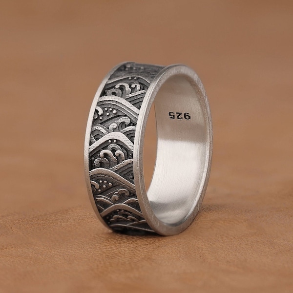 Japanese Mens Rings Etsy