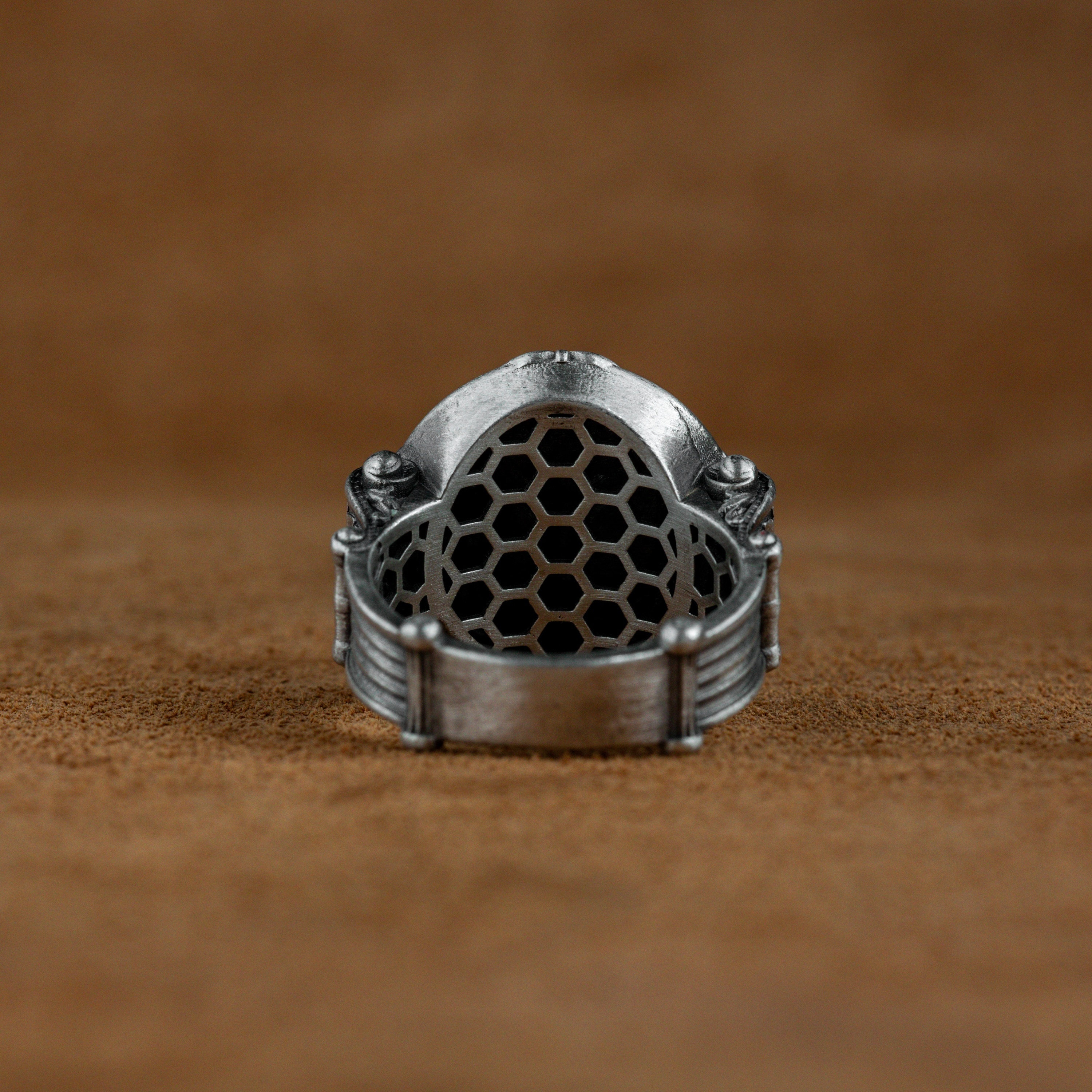BySilverStone Egyptian Scarab Beetle Signet Ring – Sterling Silver 925, Mythology Lover Gift, Oxidized Finish - View #11
