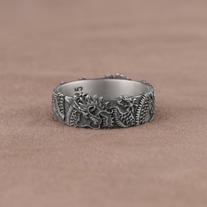 Angry Dragon Ring - Etsy