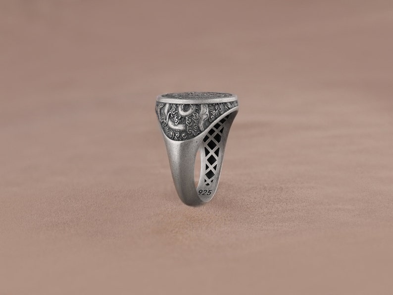 Chinese River Fish Traditional Ring Stylish Wedding Band Etsy