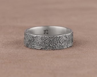 Elegant Cloud Ring, Wedding Band Ring, Sterling Silver, Minimalist Ring, Unique Jewelry, Handmade Ring, Rings for Men, Statement Ring
