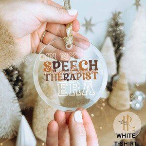 Custom Therapy Gifts for Speech Therapist SLP Personalized Beach Bag Customized Speech Language Pathology Thank You Gift Speech Teacher