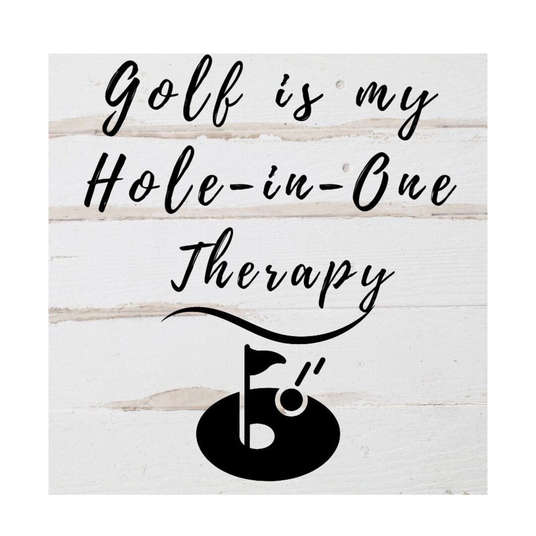 Golf Svg, Golf Png, Golf Design, Golfing Cricut, Golf is My Therapy