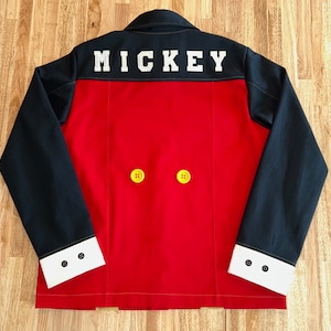Mickey Inspiriert Benutzerdefinierte Jeansjacke