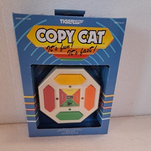 Copy Cat TIGER Electronic game. Rare, vintage 80', boxed